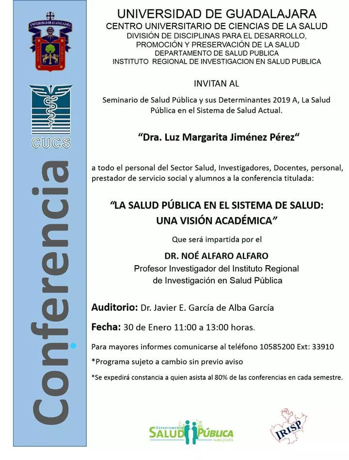 Cartel de la conferencia
