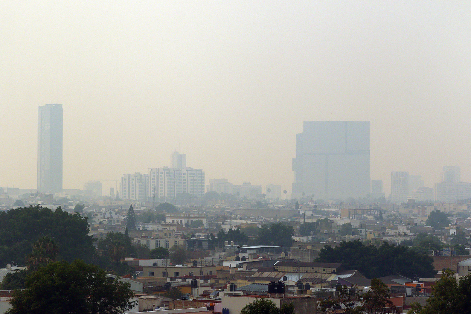 contingencia ambiental en la zona metropolitana de Guadalajara