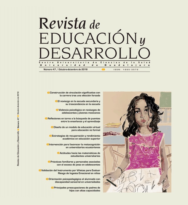 Portada Número 47 de Revista Educación y Desarrollo 