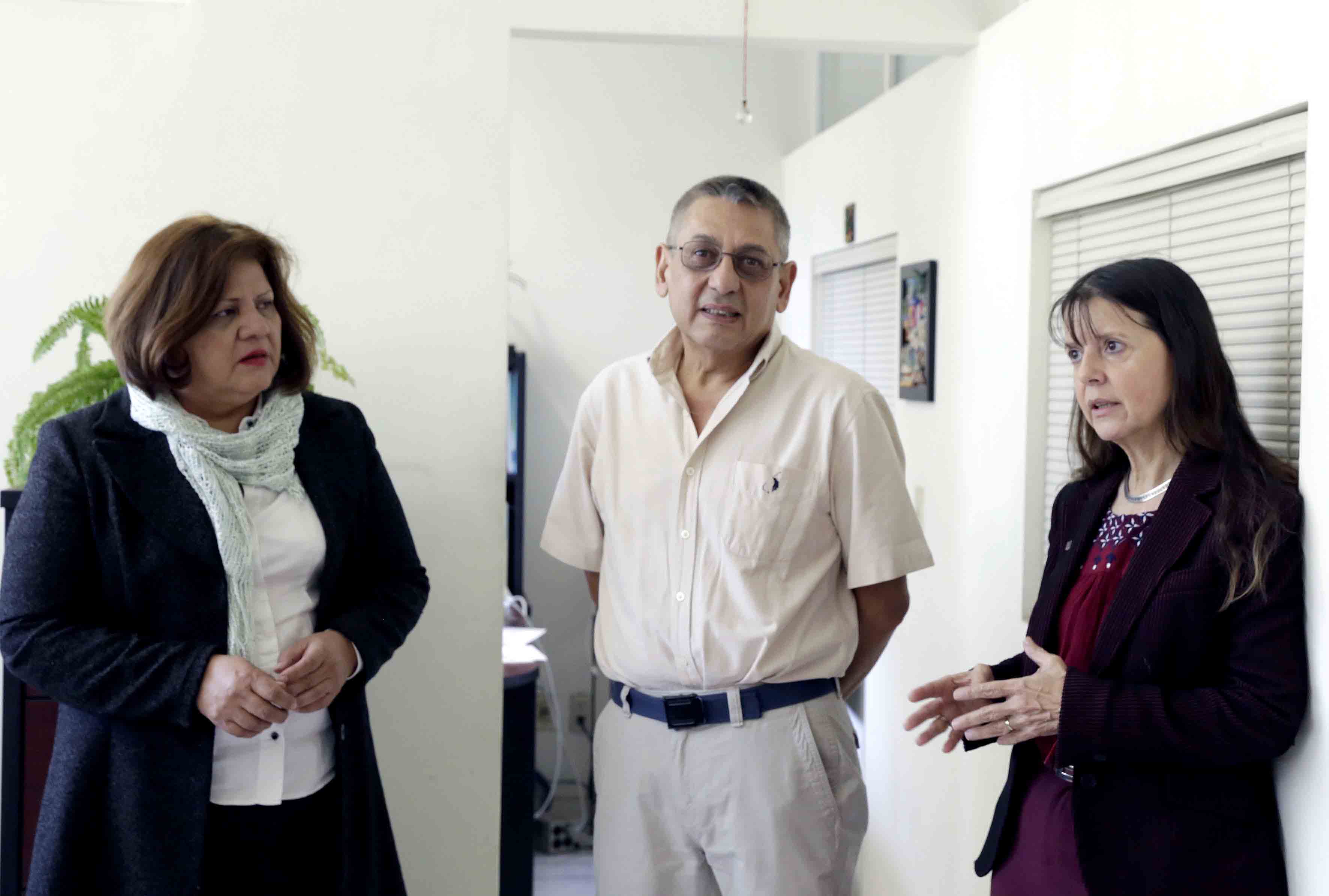 Equipo de investigadores de la función cognitiva en preescolares de Agua Caliente