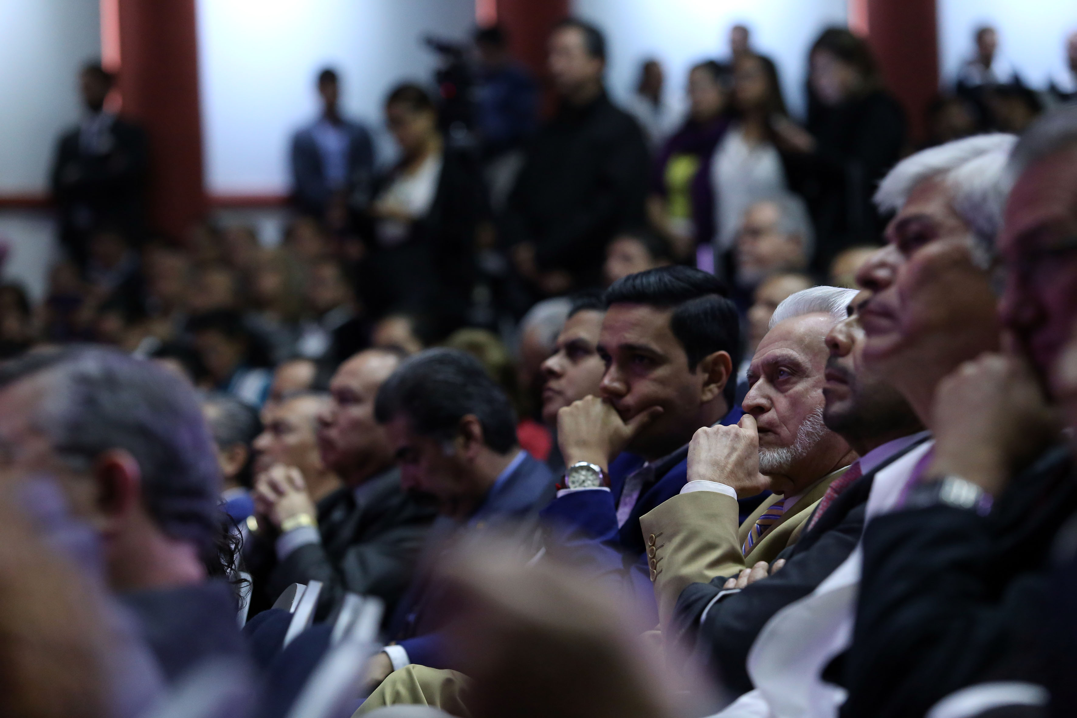 Asistentes al Informe