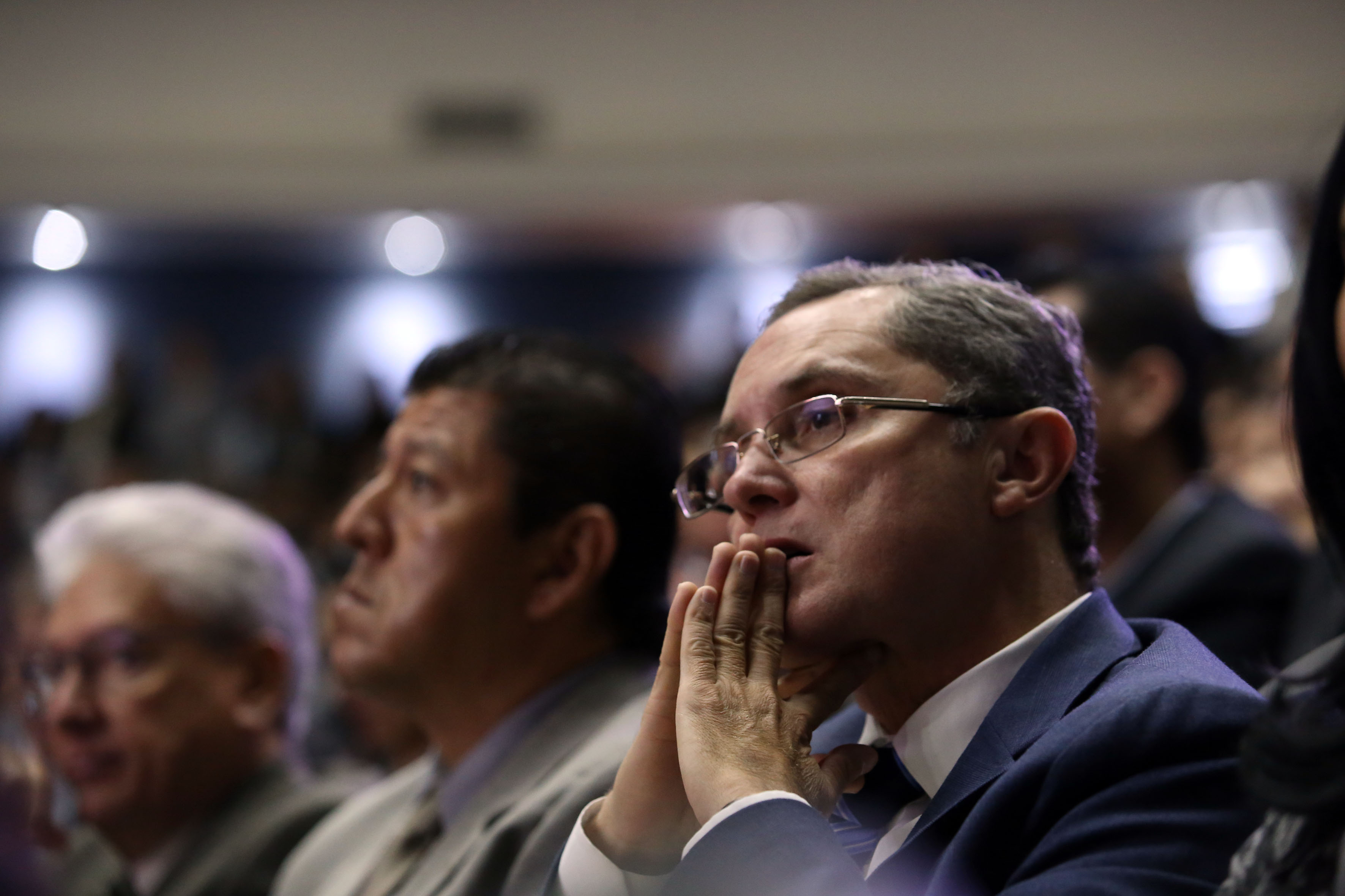 Asistentes al Informe