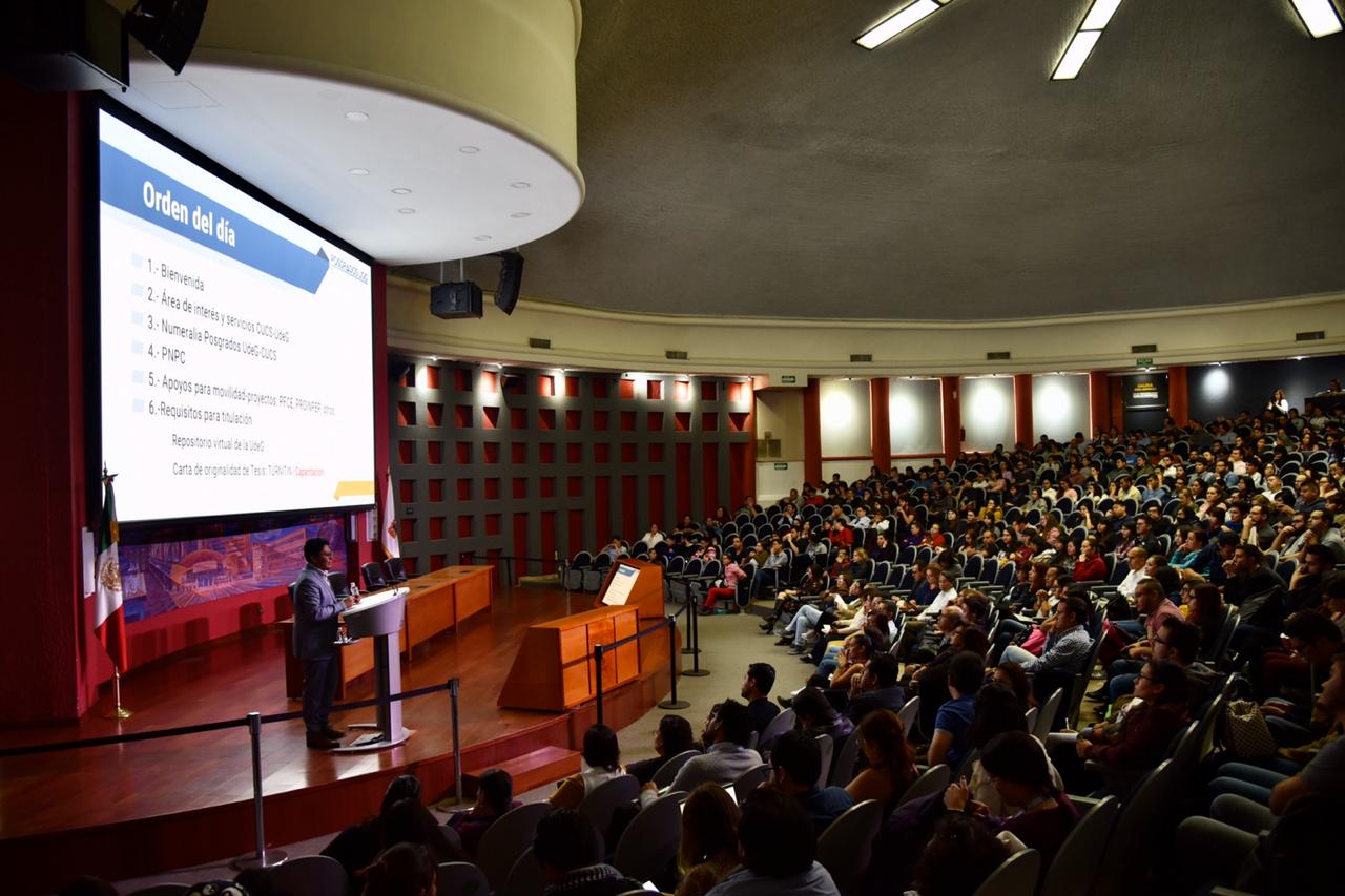 Vista general del auditorio 