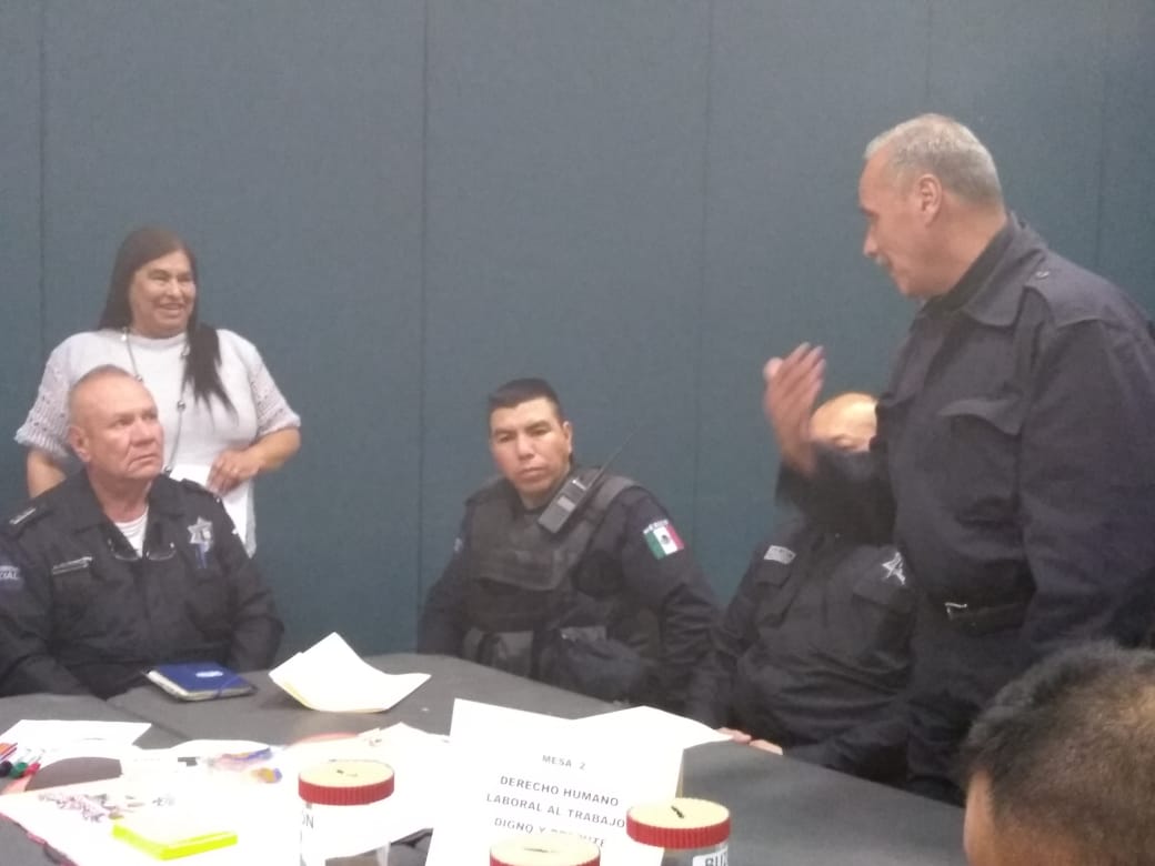 Participantes de las mesas de trabajo 