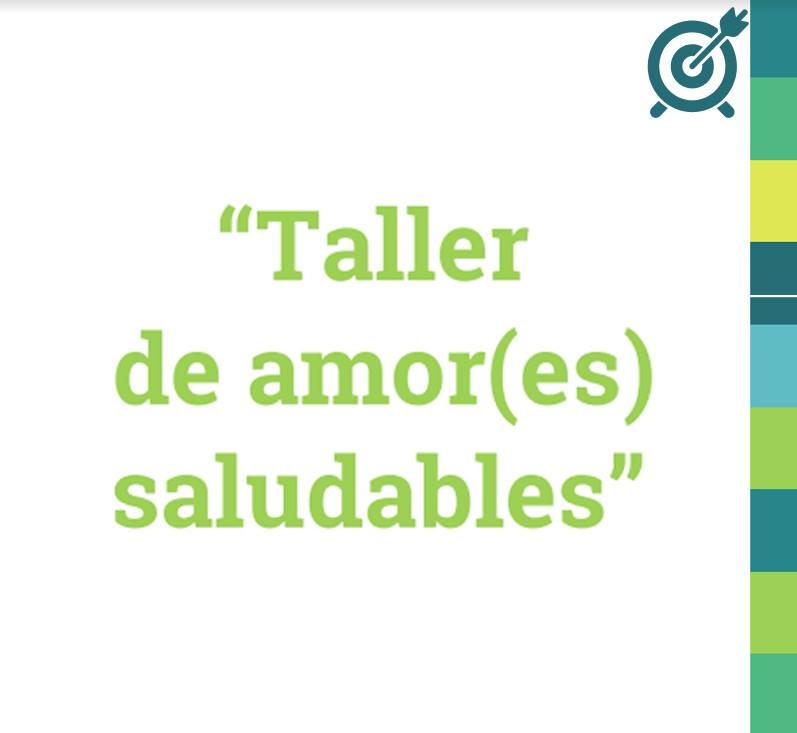 Banner promocional Taller Amores Saludables