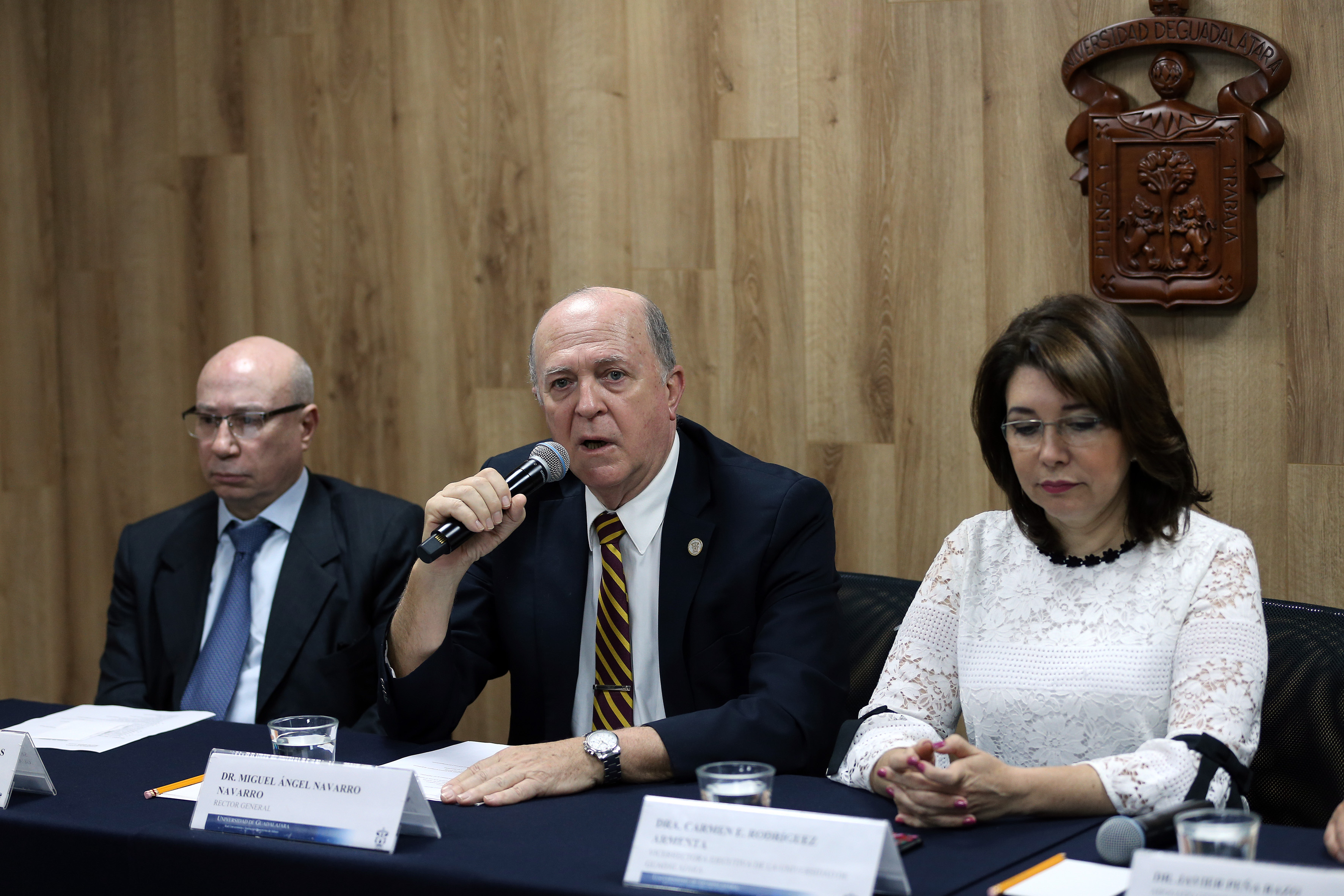 Miembros del presií