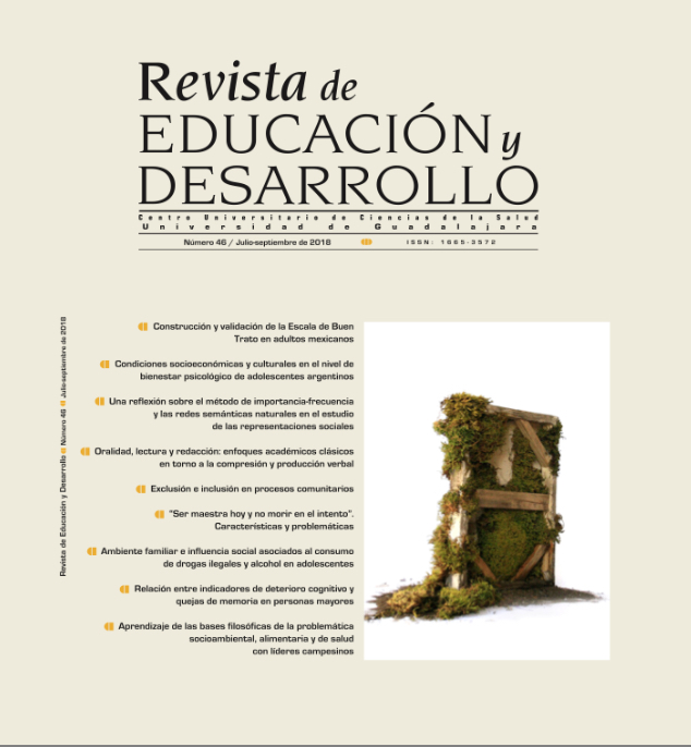 Portada No. 46 de la Revista Educación y Desarrollo