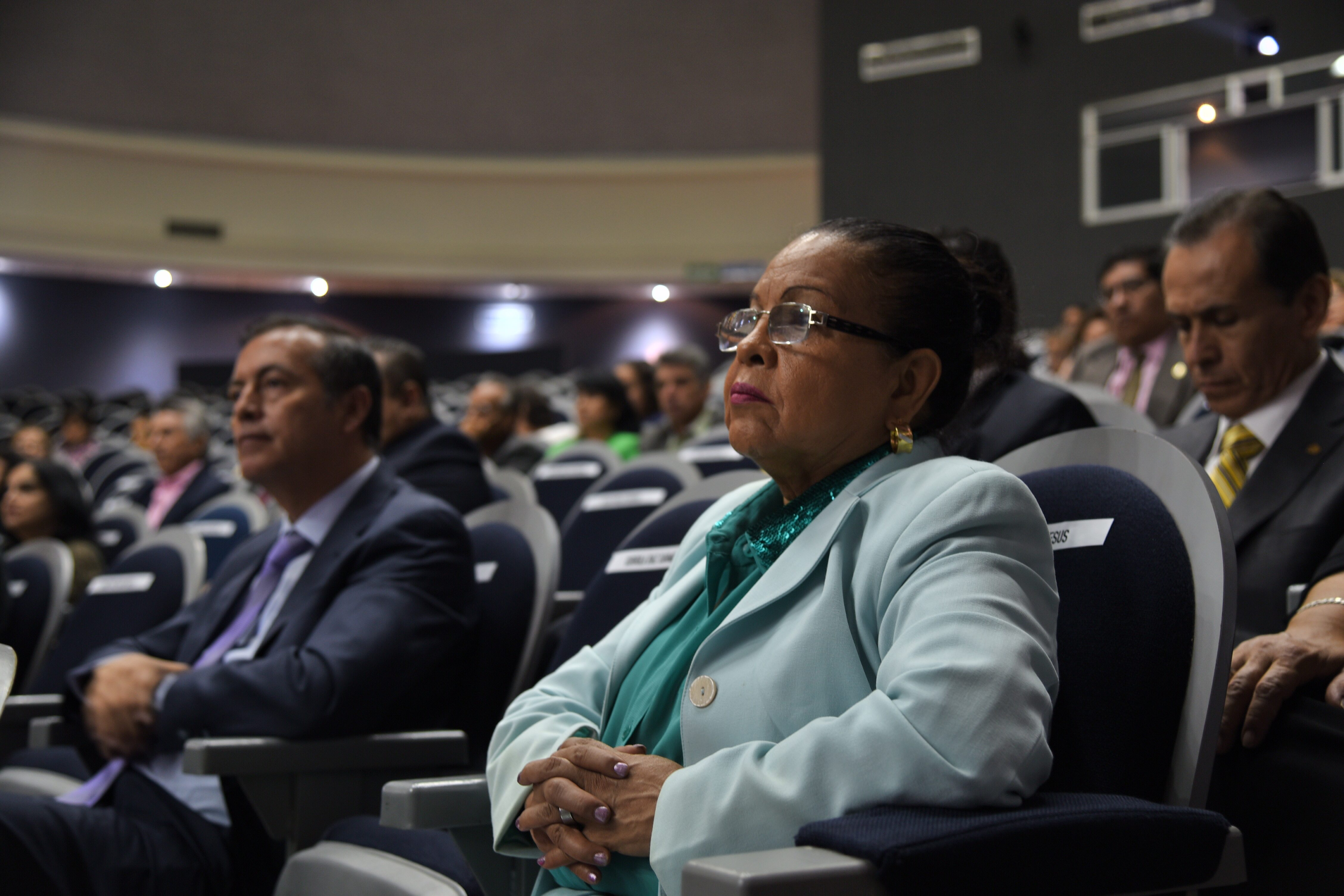 Docentes asistentes al evento