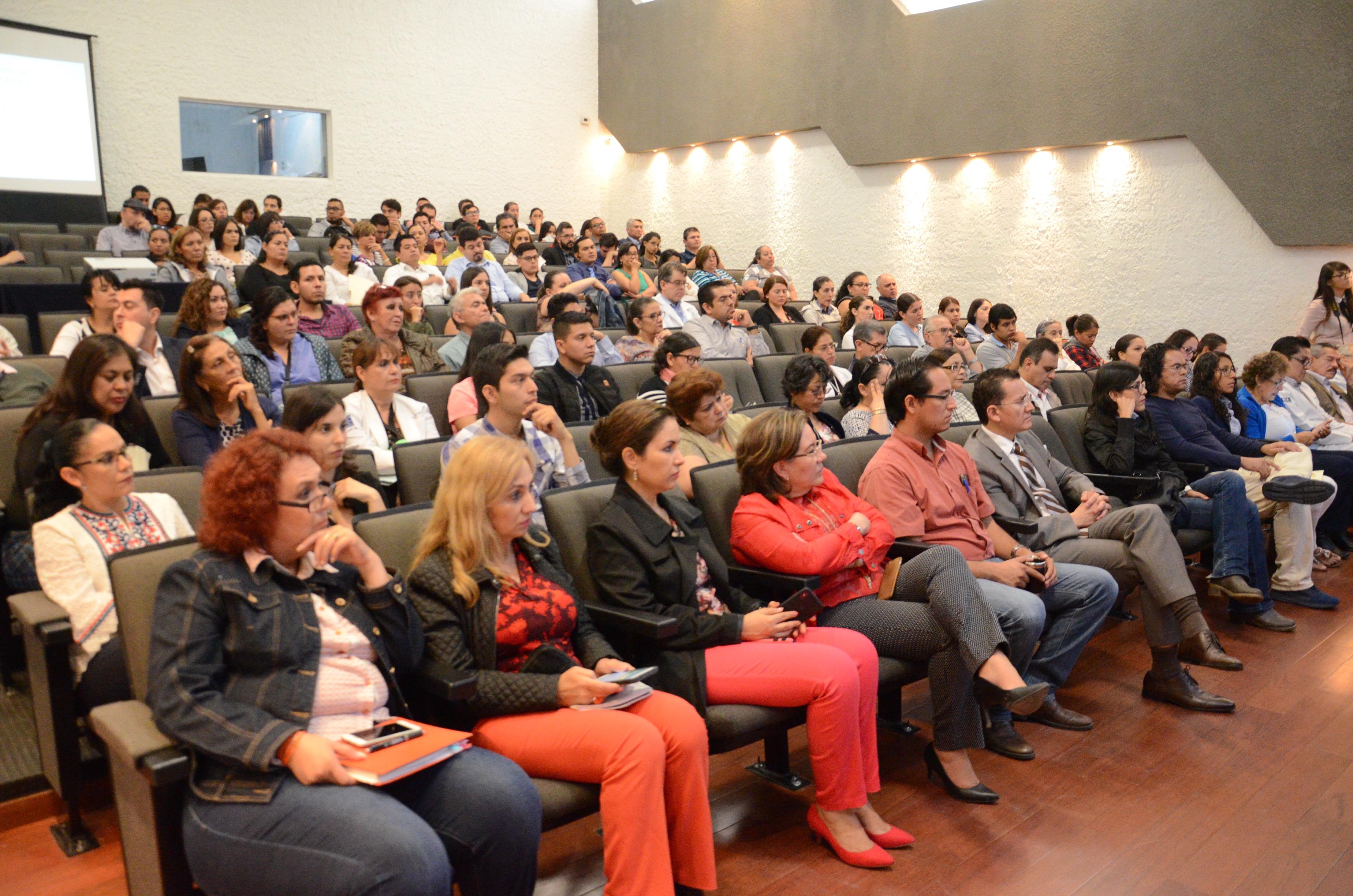 Visita del auditorio lleno