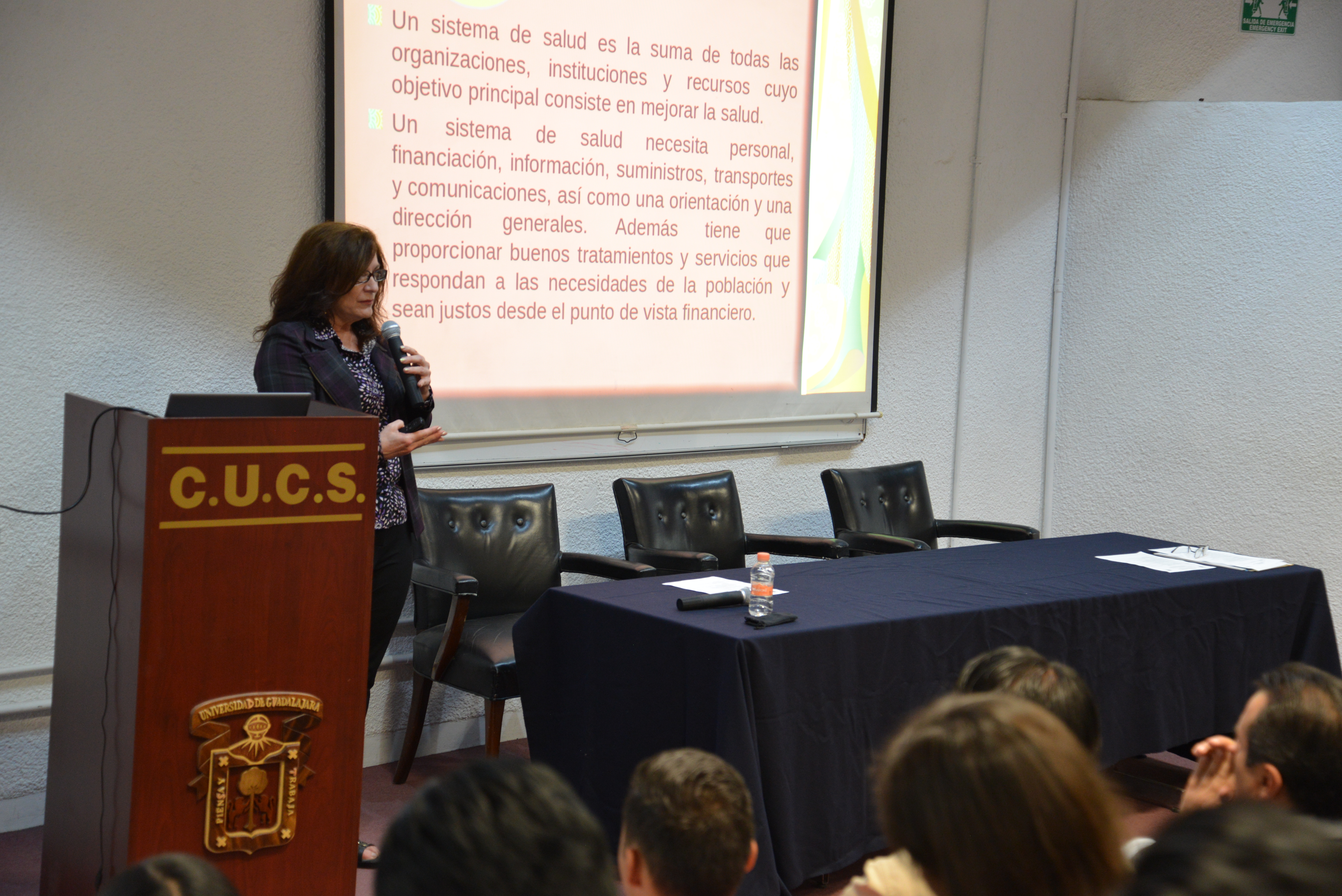 Dra. Patricia Lorelei Mendoza Roaf, dictando Conferencia "Impacto de los Programas en Salud Dental” 2