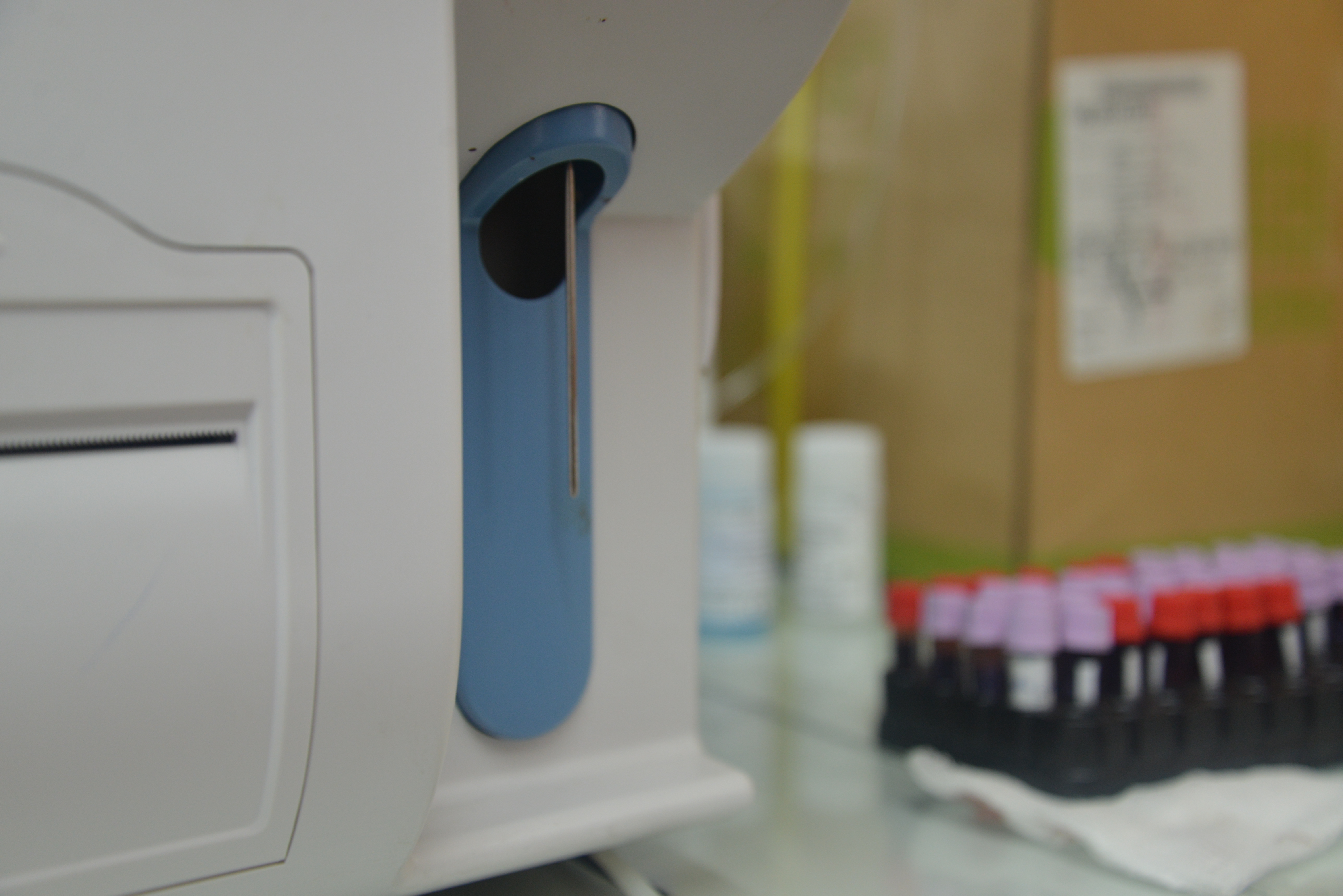 Equipo para biometría hemática y muestras de sangre