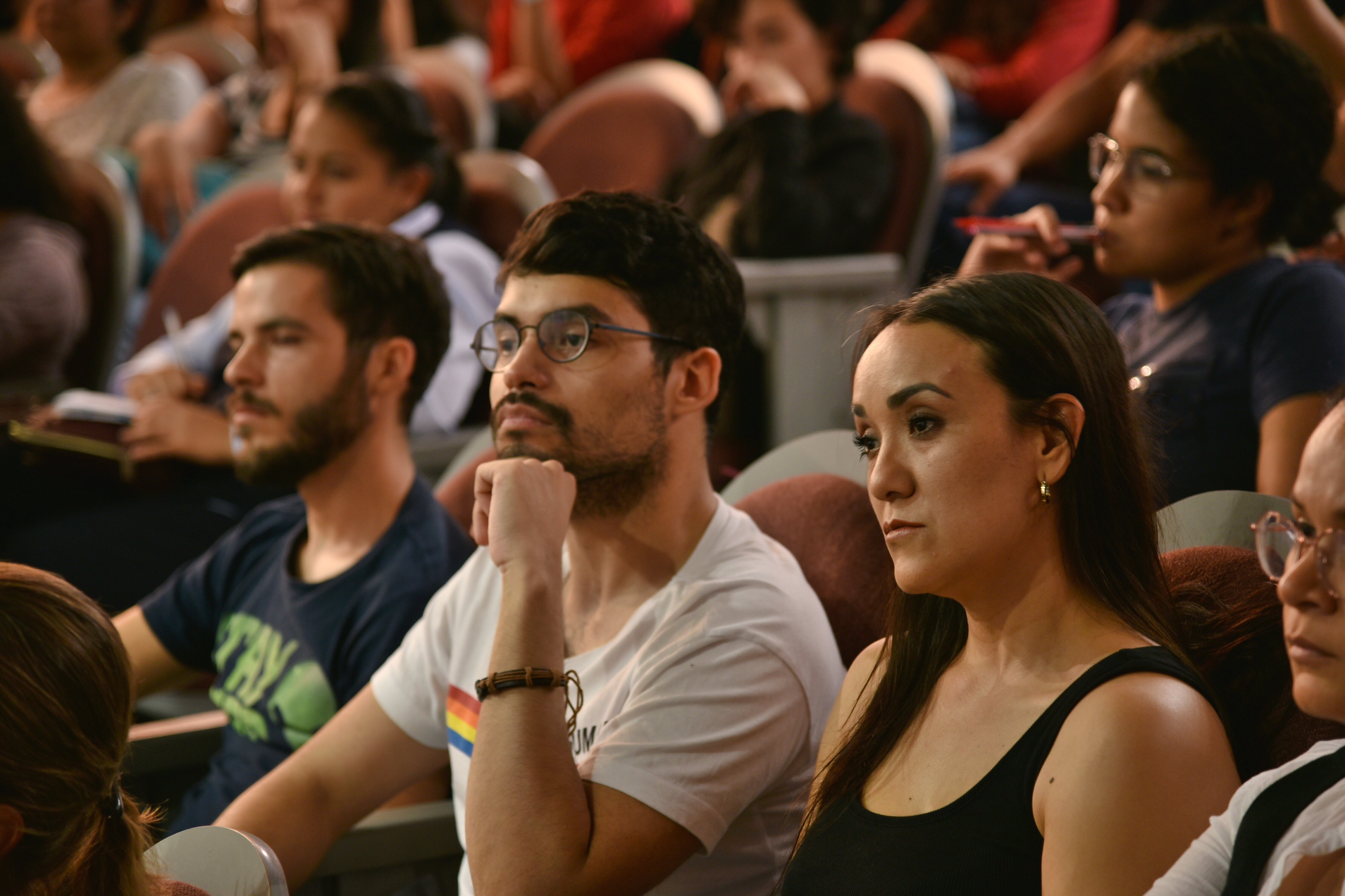 Asistentes al ciclo de conferencias