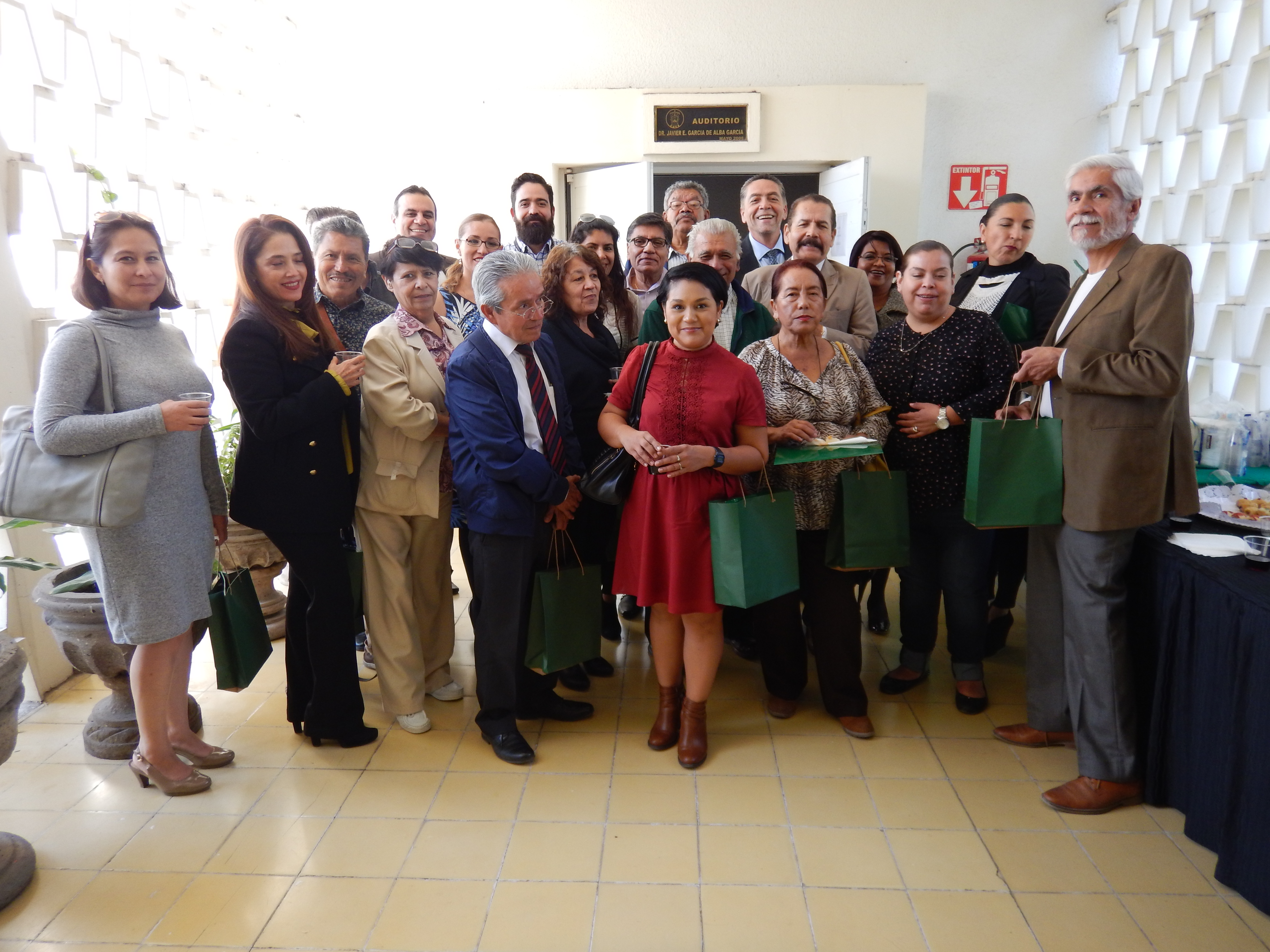 Grupo de profesores reconocidos