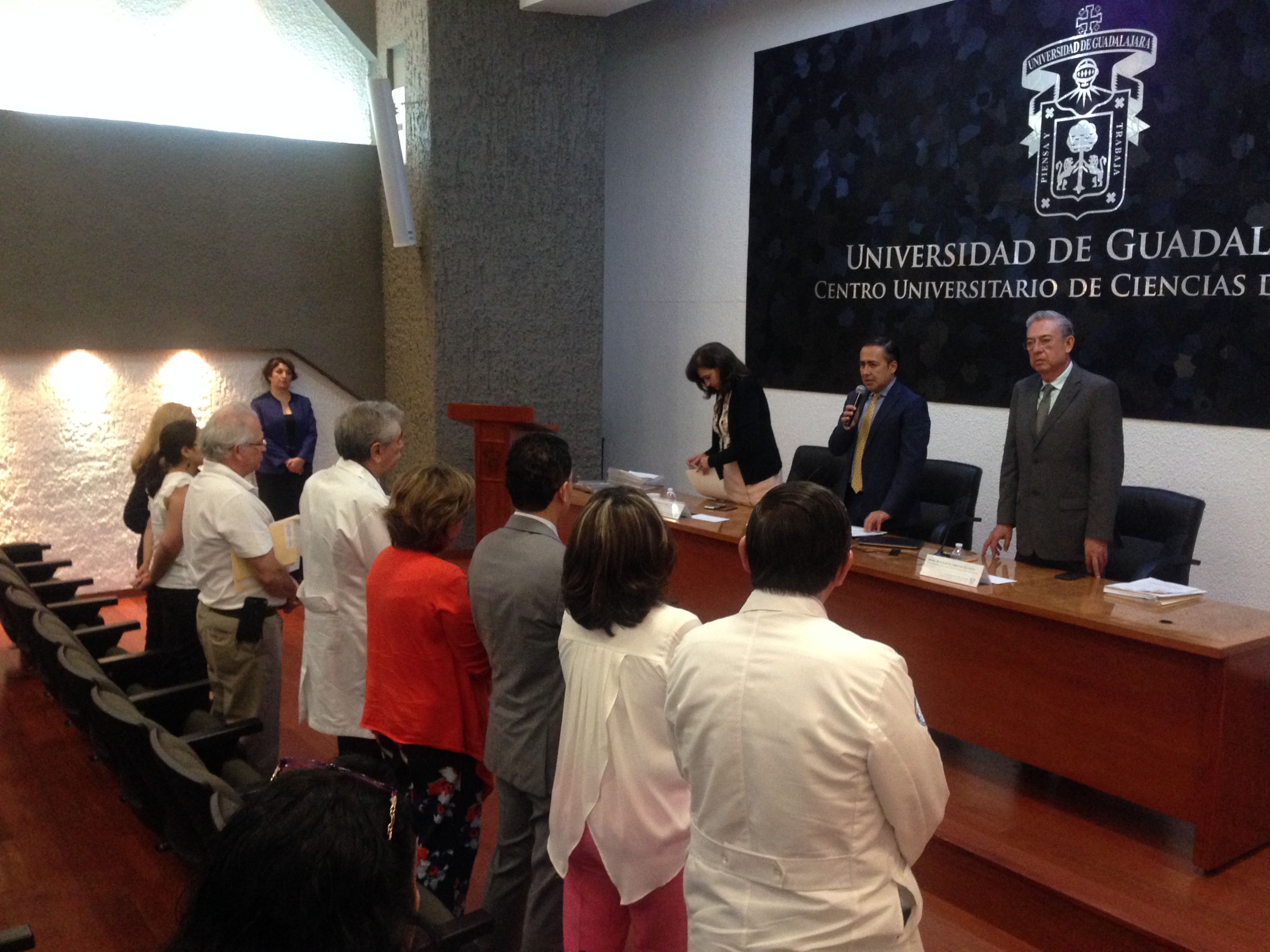 Nuevos integrantes del Consejo de Centro toman protesta