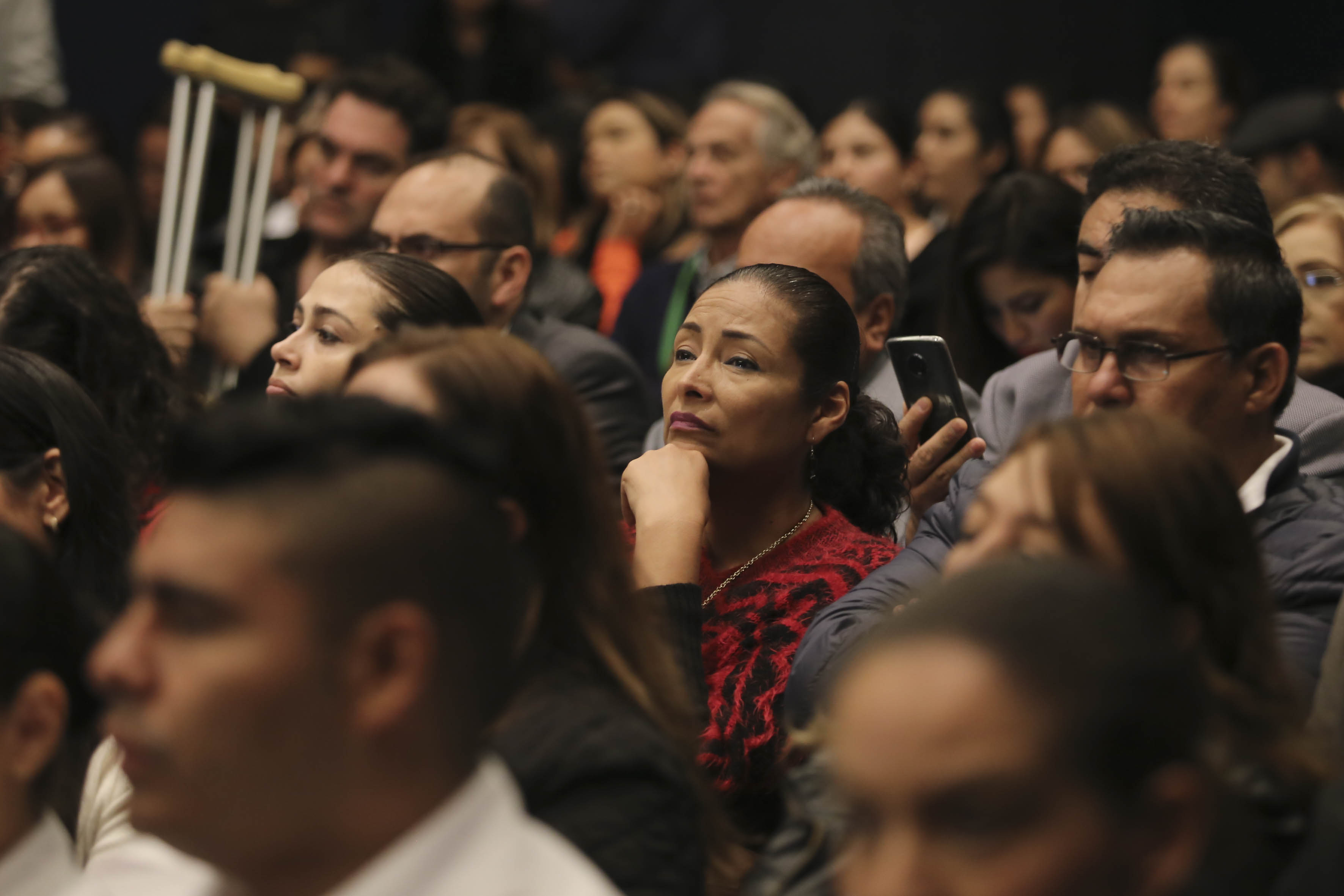 Asistentes a la conferencia 