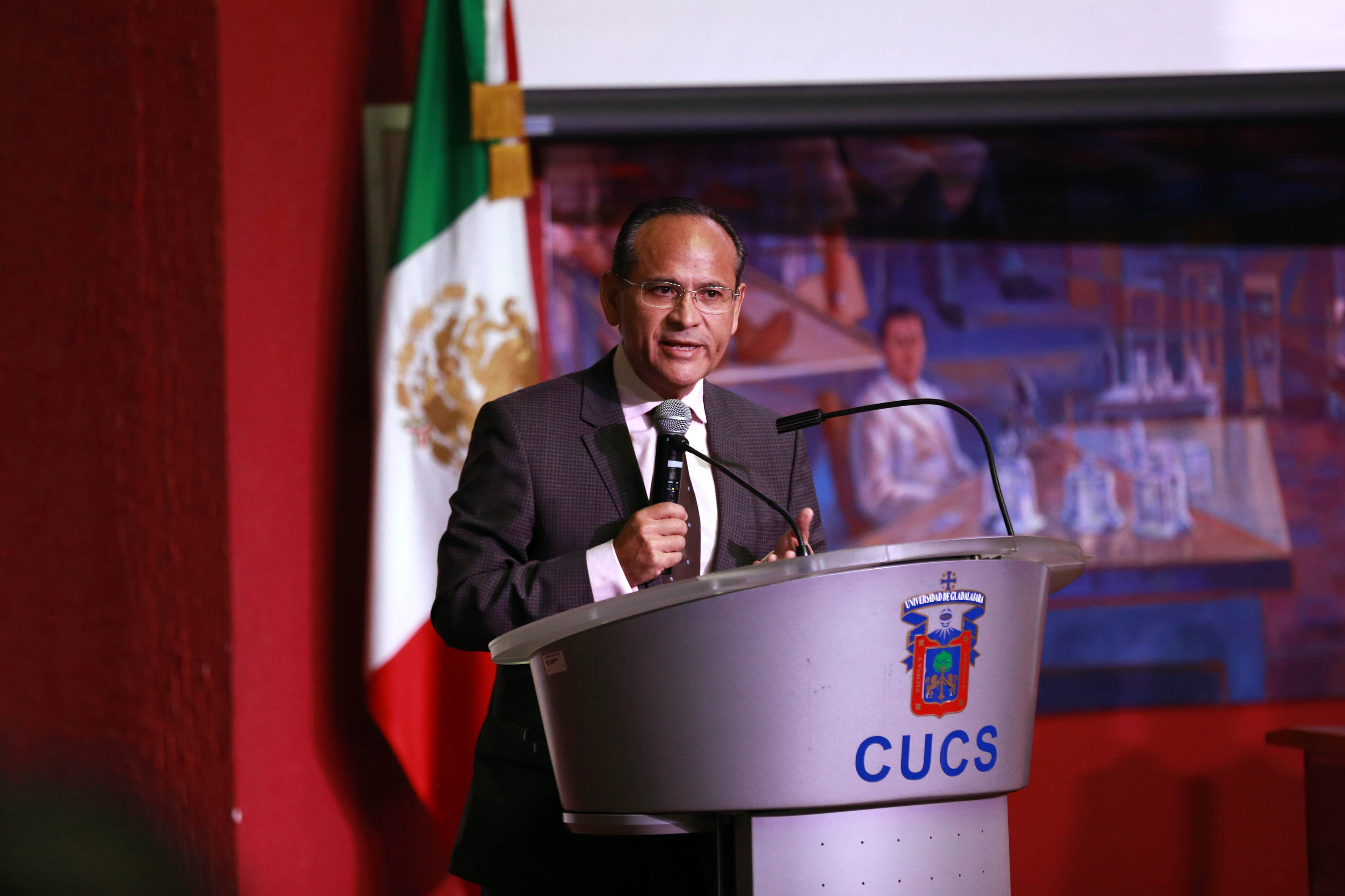 Director División Disciplinas Clínicas inaugurando el Coloquio de Salud Sexual