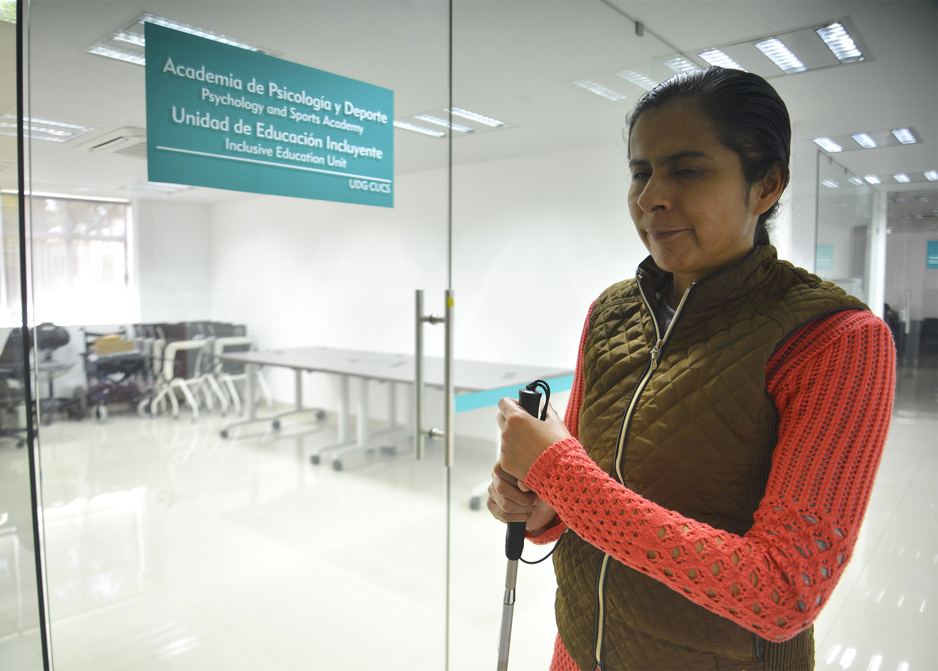 Maribel Flores Vizcarraga, la responsable de la unidad 