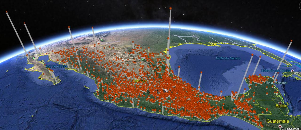 Mapa 2 Concentración de Casos por Cabecera Municipal al 26 de mayo