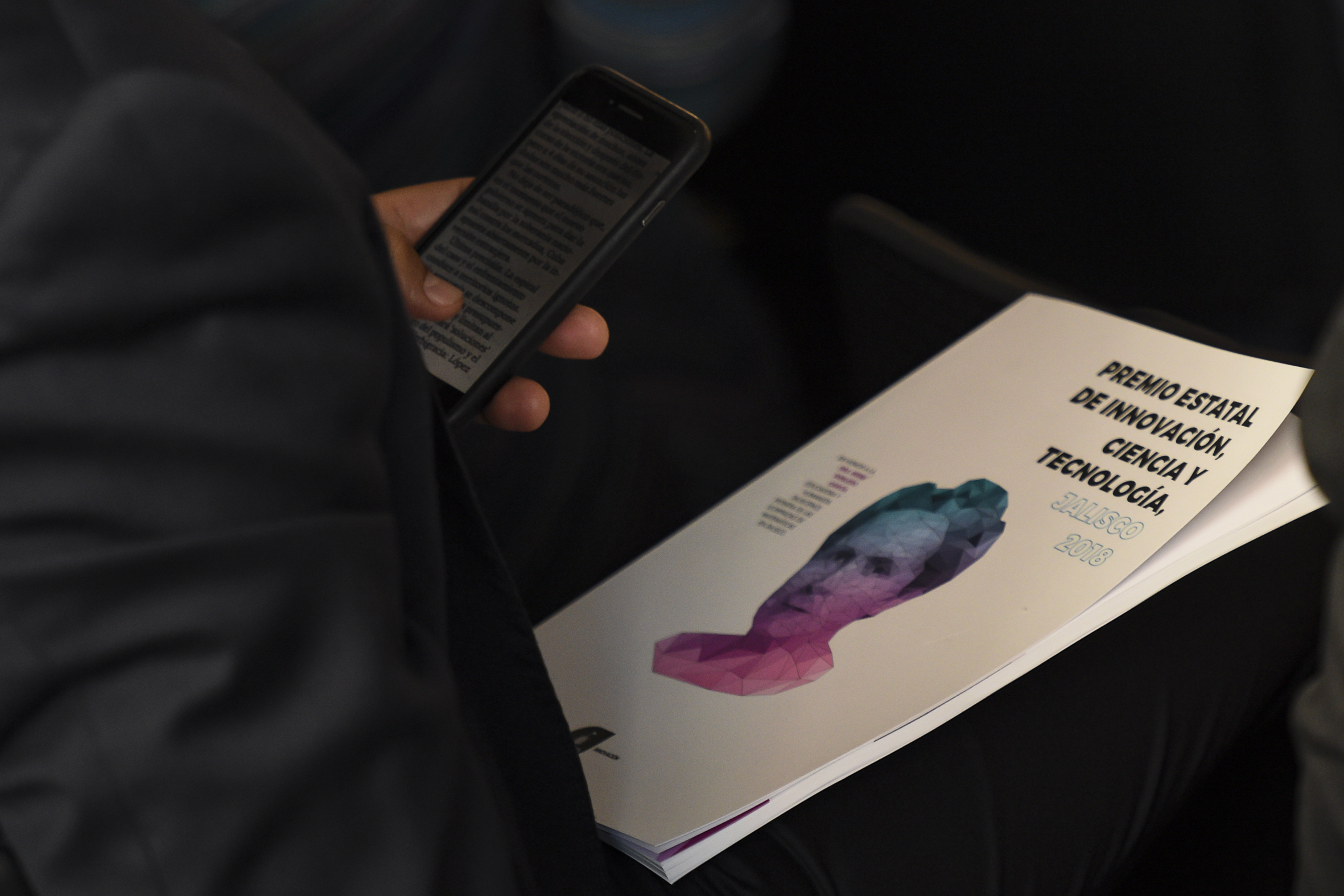 Programa de mano de la Ceremonia de Entrega del Premio Jaliisco de Innovación Ciencia y Tecnología