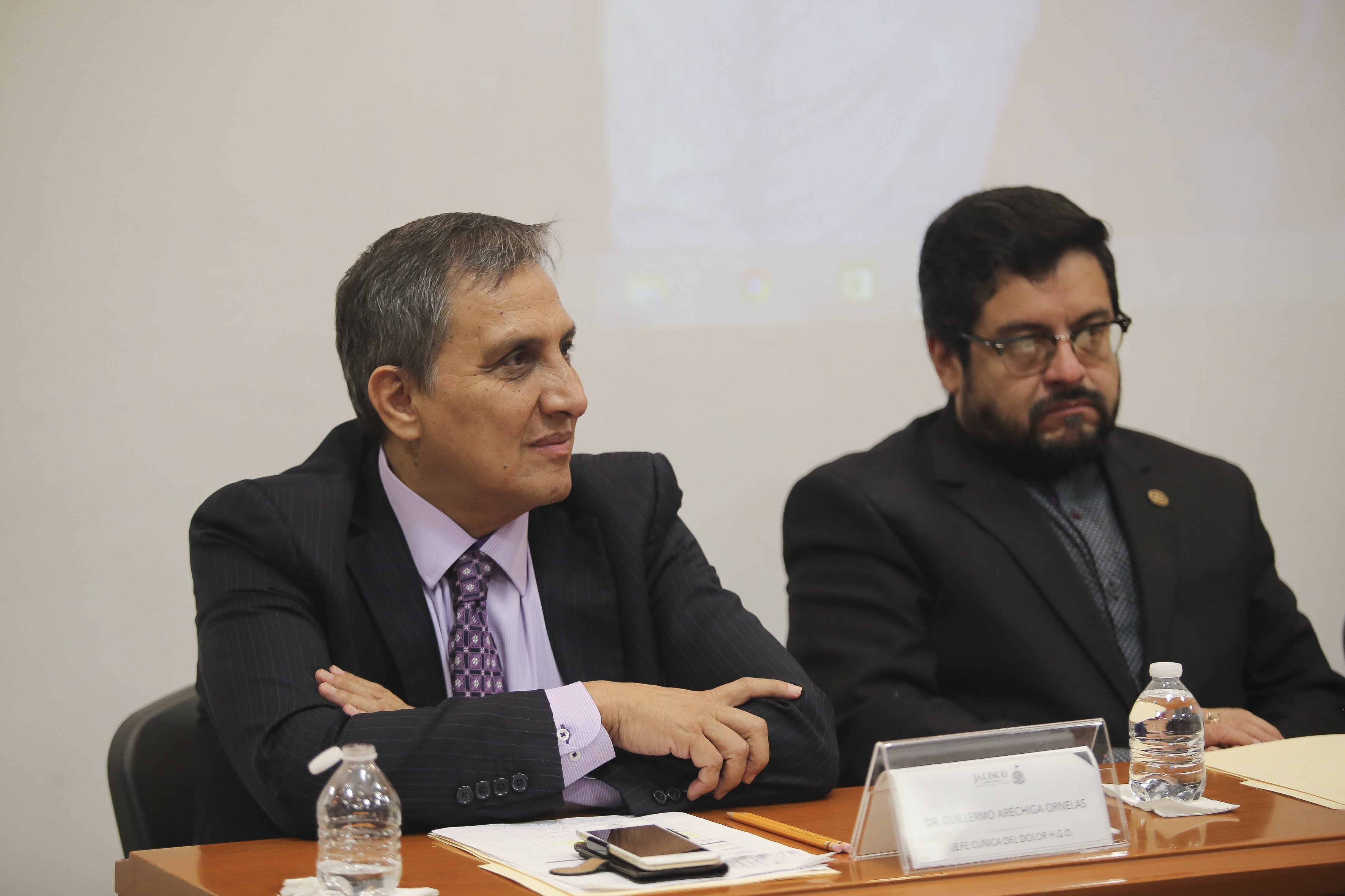 Dr.Guillermo Aréchiga y Dr. Raúl Villarroel Cruz 