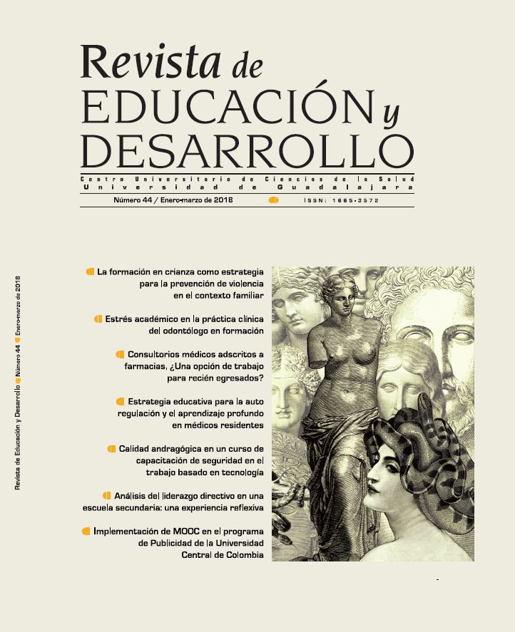 Portada de la Edición 44 de la Revista Educación y Desarrollo