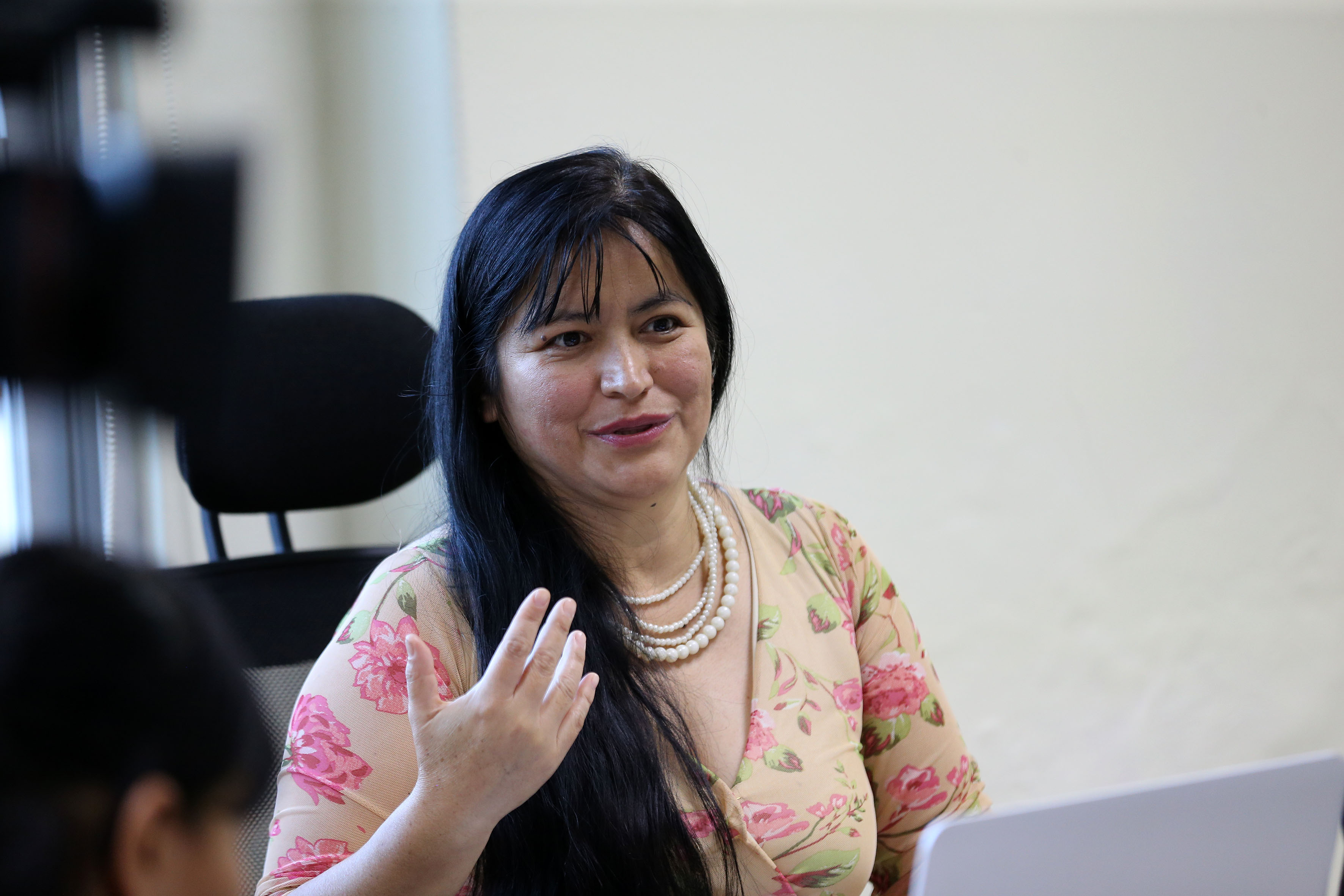 Dra. Laura Isabel Guillén Rico impartiendo conferencia en UDGVirtual