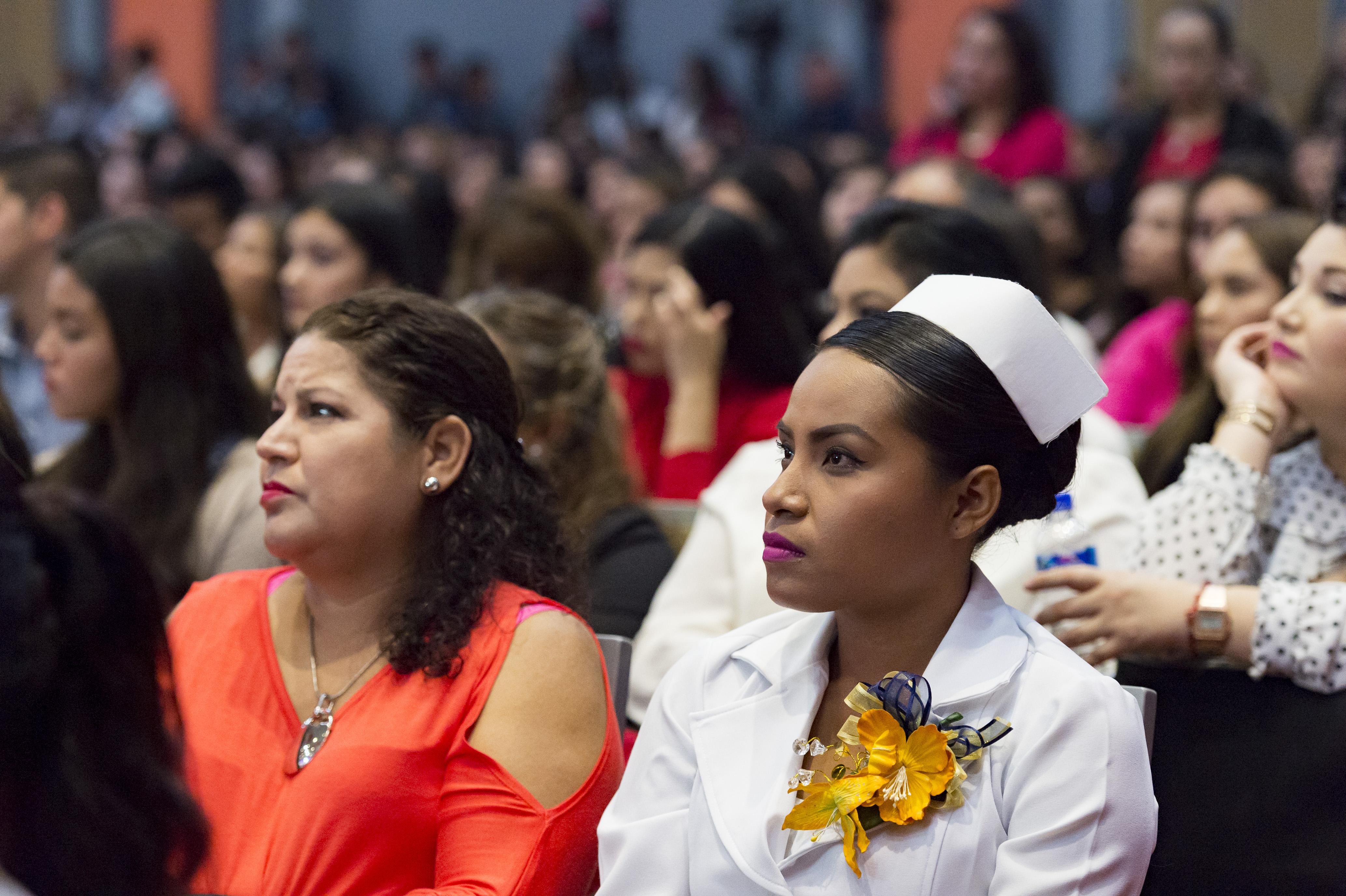 Enfermeras asistentes al Congreso