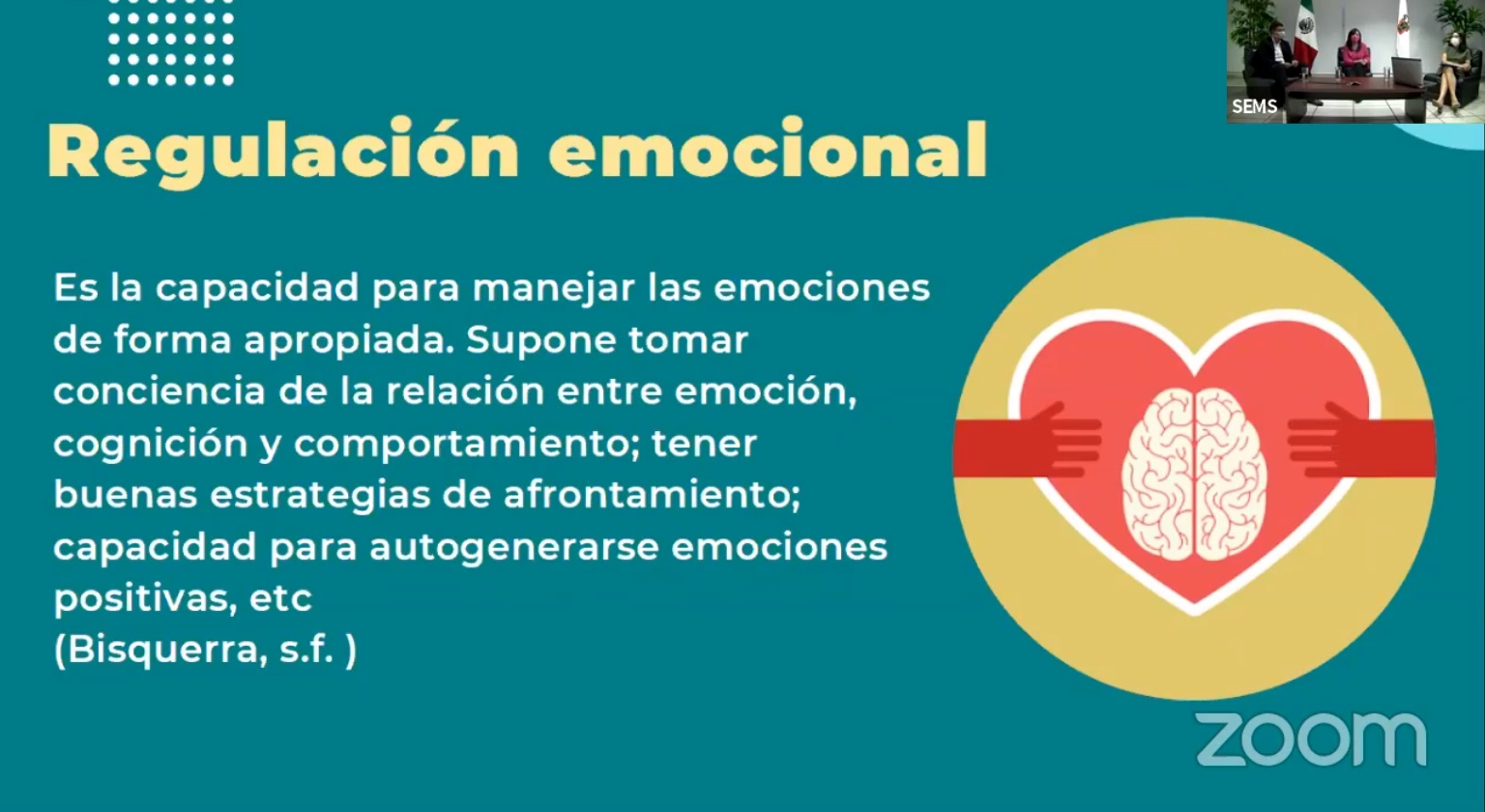 Diapositiva sobre Regulación Emocional