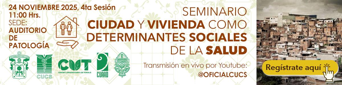 Seminario Ciudad y Vivienda como Determinantes Sociales de la Salud