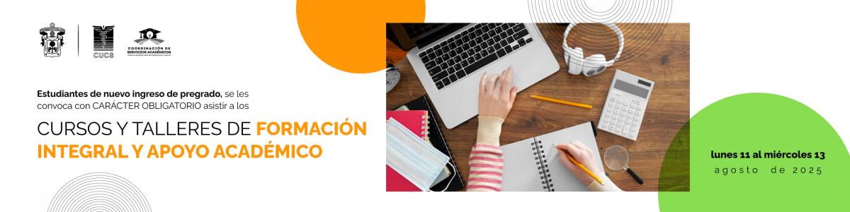 Cursos y Talleres de Formación Integral y Apoyo Académico 2025B.