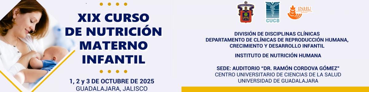 XIX Curso de Nutrición Materno Infantil