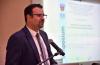 Secretario Académico del CUCS declarando inaugurado el Simposium