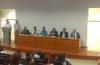 Miembros del presídium durante la presentación del libro