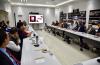 Reunión de directivos del CUCS sobre dengue, toma de la sesión de trabajo