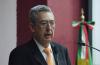Dr. Rogelio Zambrano Guzmán, dando mensaje de bienvenida