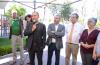 Rector del CUCS ofreciendo palabras a los trabajadores administrativos