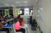 Alumnos realizando EL EGEL en aula del CUCS