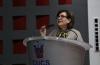 Dra. Ana Esther Mercado, ofrece su discurso en el acto inaugural del Congreso