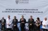 Miembros del presídium del evento de entrega de Unidades Móviles de Saludí