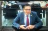 Captura de pantalla del rector impartiendo conferencia